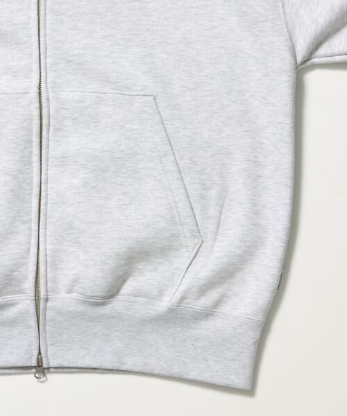 パーカー 「BEN DAVIS（ベンデイビス）」 SELECTION ZIP HOODIE /パーカー ジップパーカー ダブルジップ 短丈 刺繍 プリ | BEN DAVIS | 20