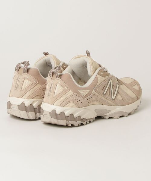 「New Balance」 ローカットスニーカー 24.5cm ベージュ レディース