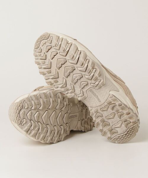「New Balance」 ローカットスニーカー 24.5cm ベージュ レディース