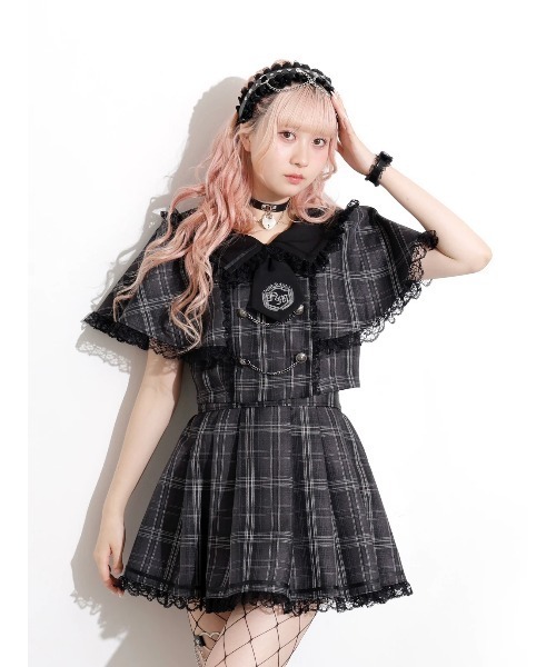 NOEMIE ワンピース ゴシックケープフリルセットアップ