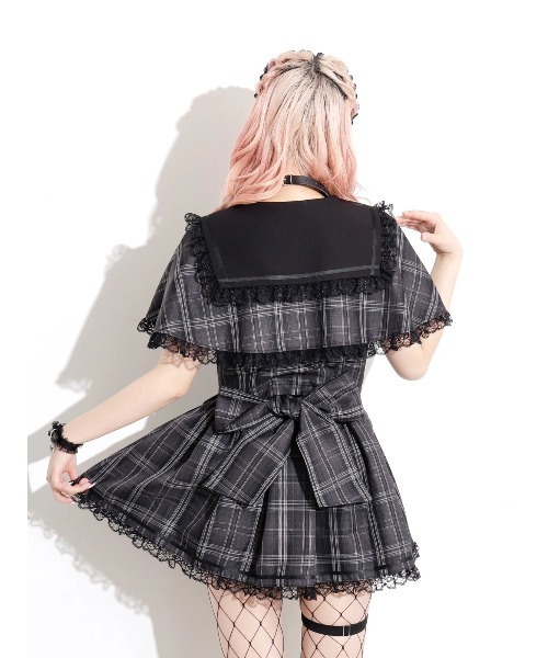 NOEMIE ワンピース ゴシックケープフリルセットアップ
