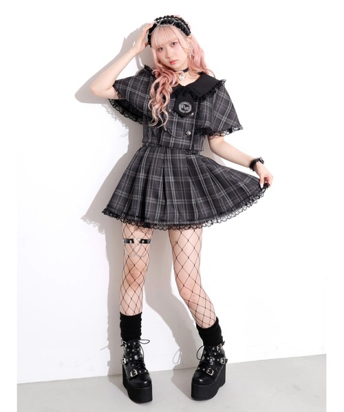 NOEMIE ワンピース ゴシックケープフリルセットアップ