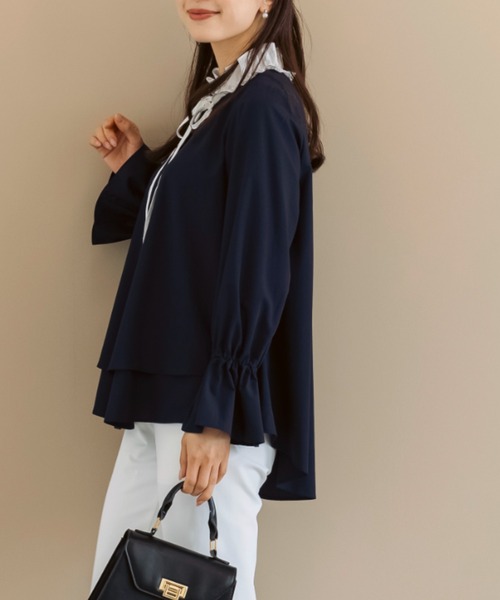 Sono（ソーノ） ブラウス シャツ ご自宅でお洗濯可能/日本製「SONO