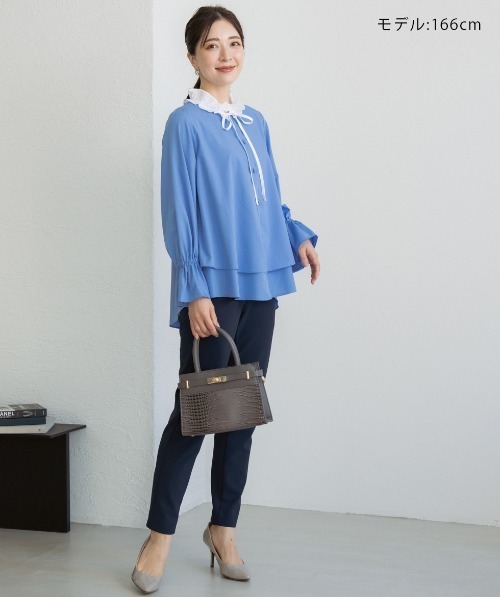 Sono（ソーノ） ブラウス シャツ ご自宅でお洗濯可能/日本製「SONO