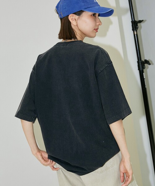 「BEN DAVIS」 半袖Tシャツ LARGE ライトグレー メンズ