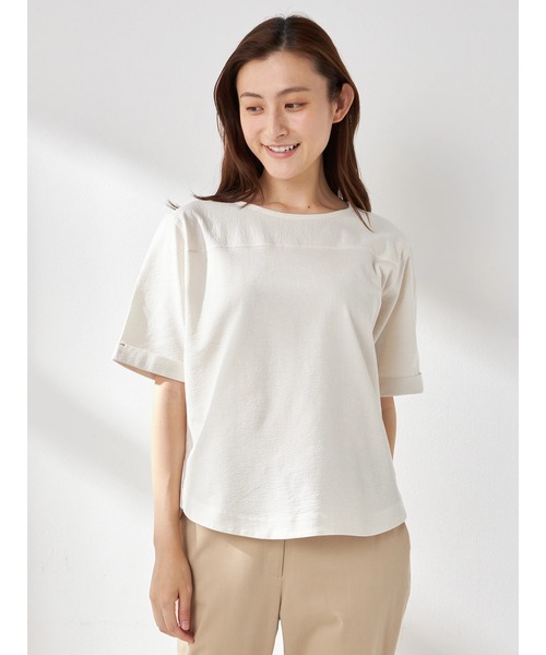 tシャツ サッカープルオーバー レディース