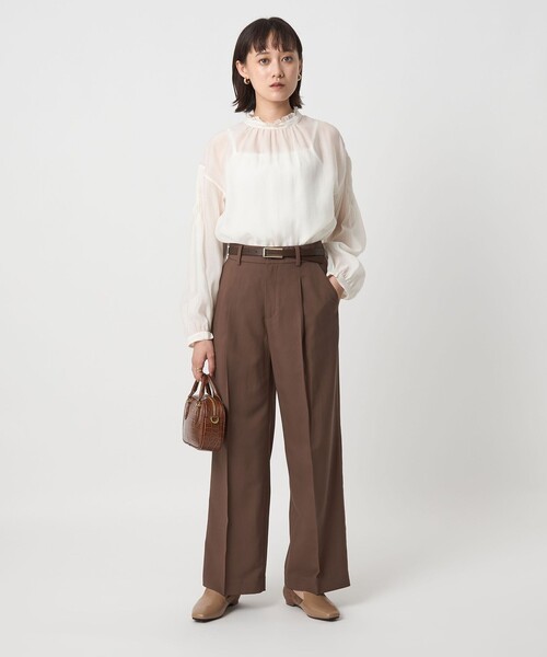 green label relaxing（グリーンレーベルリラクシング） ブラウス