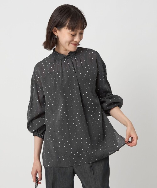 green label relaxing（グリーンレーベルリラクシング） ブラウス