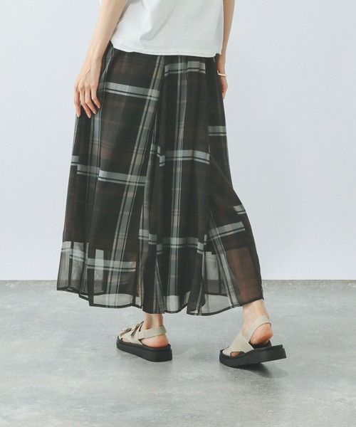 GLOBAL WORK（グローバルワーク） スカート シアータックフレア