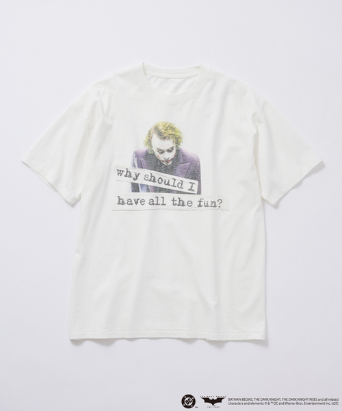 [THE DARK KNIGHT]Tシャツ　ジャーナルスタンダード THE DARK KNIGHT / ダークナイト プリント 半袖 Tシャツ（T