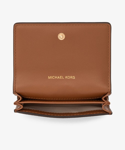 MICHAEL KORS 名刺入れ ベージュ 合成皮革 ウィメンズ カード・パスケース・名刺入れ | マイケル・コース