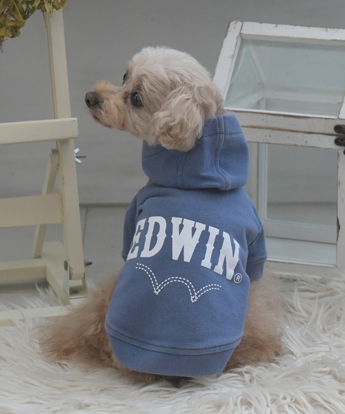 EDWIN（エドウィン） 犬 服 EDWIN/デニムライクパーカー25a : ZOZOTOWN