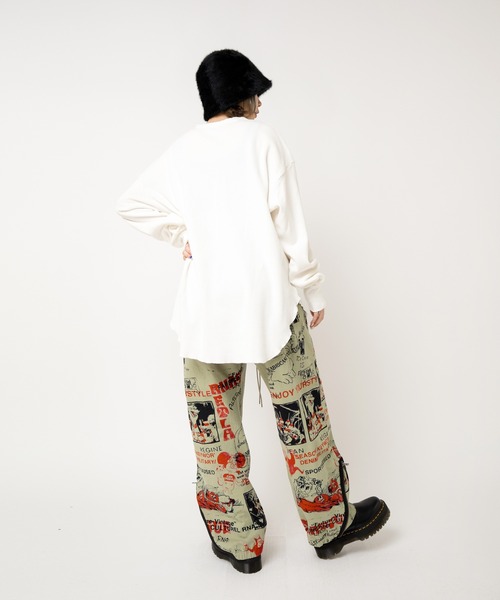 tシャツ M2509 ALTERNATIVEワッフルロンT レディース RNA tシャツ M2509 ALTERNATIVEワッフルロンT レディース