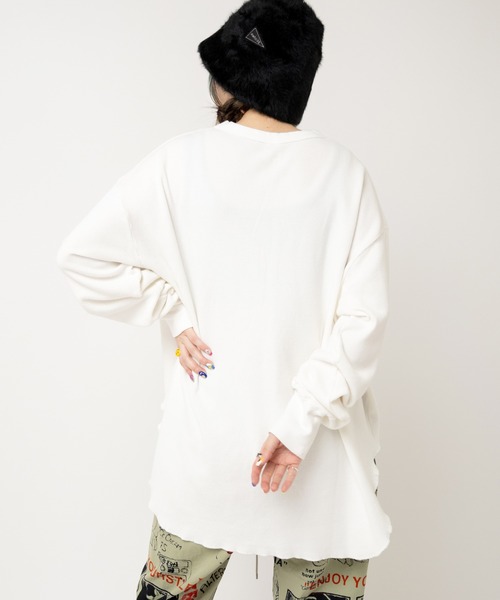 tシャツ M2509 ALTERNATIVEワッフルロンT レディース RNA tシャツ M2509 ALTERNATIVEワッフルロンT レディース