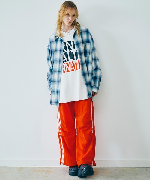 tシャツ M2509 ALTERNATIVEワッフルロンT レディース RNA tシャツ M2509 ALTERNATIVEワッフルロンT レディース