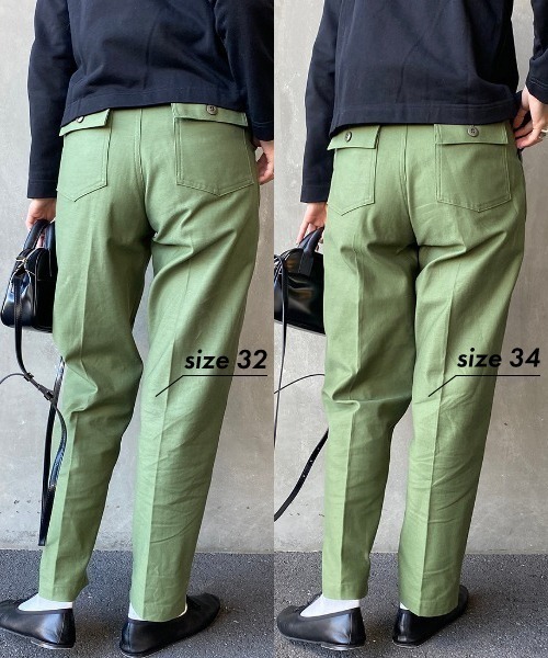 「THE SHINZONE」 チノパンツ 0 カーキ レディース