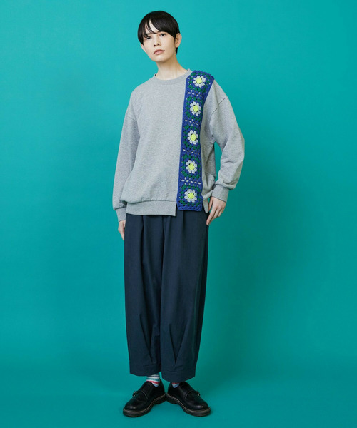 FRAPBOIS（フラボア） トレーナー スウェット グラニースクエア