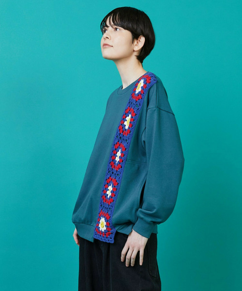 FRAPBOIS（フラボア） トレーナー スウェット グラニースクエア