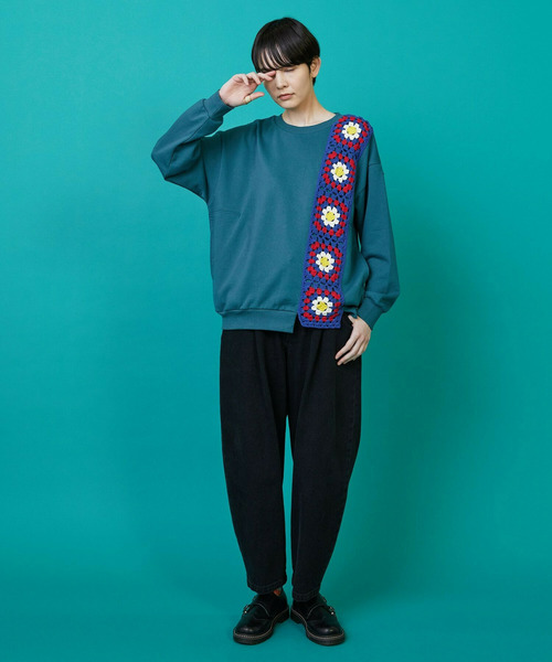 FRAPBOIS（フラボア） トレーナー スウェット グラニースクエア