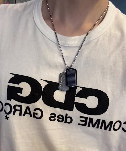 新品 【POLICE】ポリス DOBLETAG ネックレス POLICE ネックレス 「POLICE」ポリス DOBLETAG メンズ