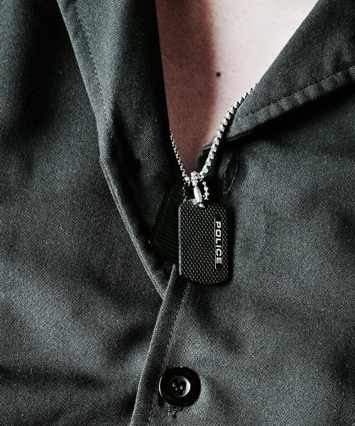 新品 【POLICE】ポリス DOBLETAG ネックレス POLICE ネックレス 「POLICE」ポリス DOBLETAG メンズ