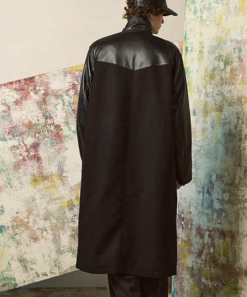 MAISON SPECIAL トレンチコート コート 「UNISEX」Sheep Leather