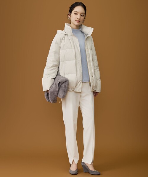 自由区（ジユウク） ダウンコート ダウンジャケット マイクロタッサー