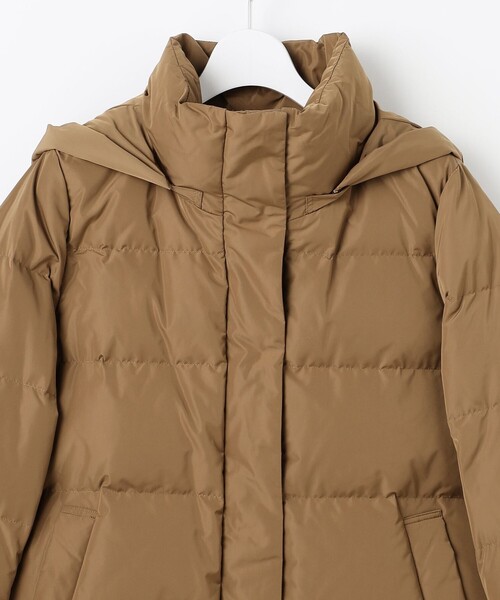 自由区（ジユウク） ダウンコート ダウンジャケット マイクロタッサー