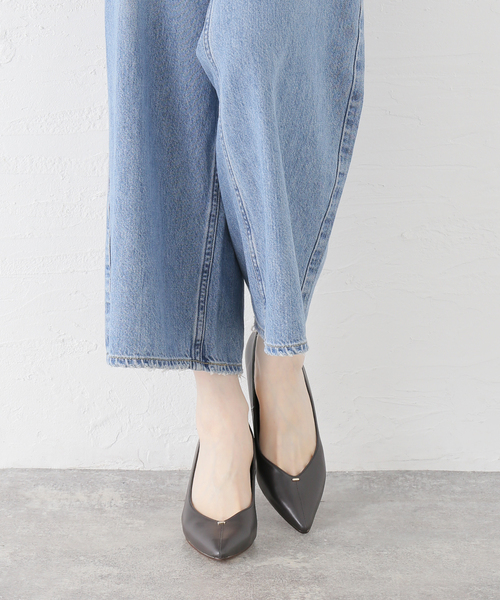 LE TALON（ル タロン） パンプス 6.5cm Vカットシームパンプス