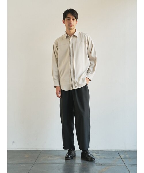 トランジション（TRANSITION）/【TRANSITION】2タックレギュラーカラーシャツ シャツ 「TRANSITION」2タックレギュラーカラーシャツ メンズ