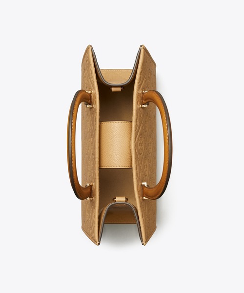 TORY BURCH（トリーバーチ） ハンドバッグ Tモノグラム ペブル トップ