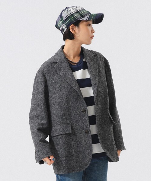 ビームス BEAMS ツイードジャケット テーラードジャケット BEAMS BOY（ビームス ボーイ） ジャケット テーラードジャケット