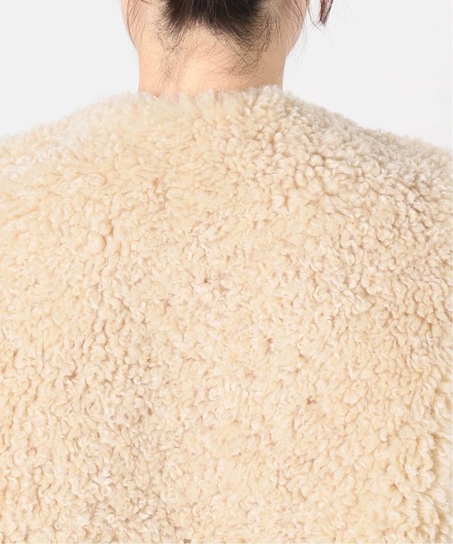 FRAMeWORK コート アウター 「追加」フェイクファーベスト レディース