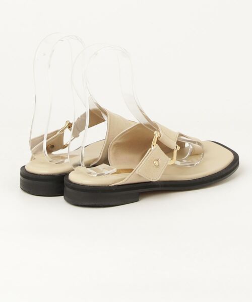 「GRISE」 フラットサンダル LARGE ベージュ レディース_画像2