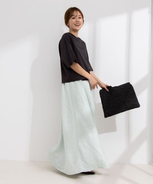 「NOLLEY'S」 半袖Tシャツ FREE ホワイト レディース_画像2