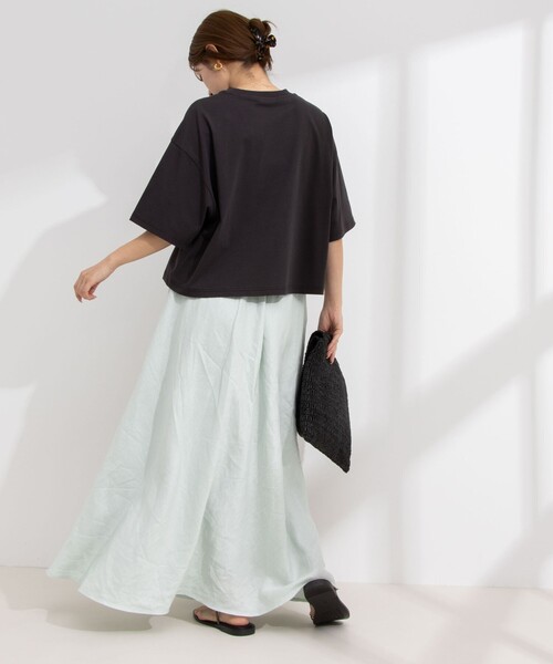 「NOLLEY'S」 半袖Tシャツ FREE ホワイト レディース_画像3