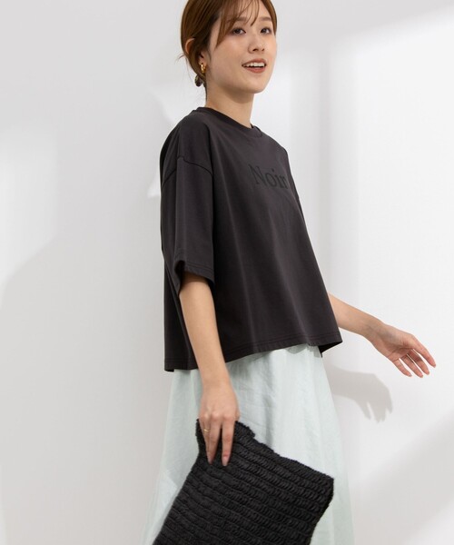 「NOLLEY'S」 半袖Tシャツ FREE ホワイト レディース_画像5