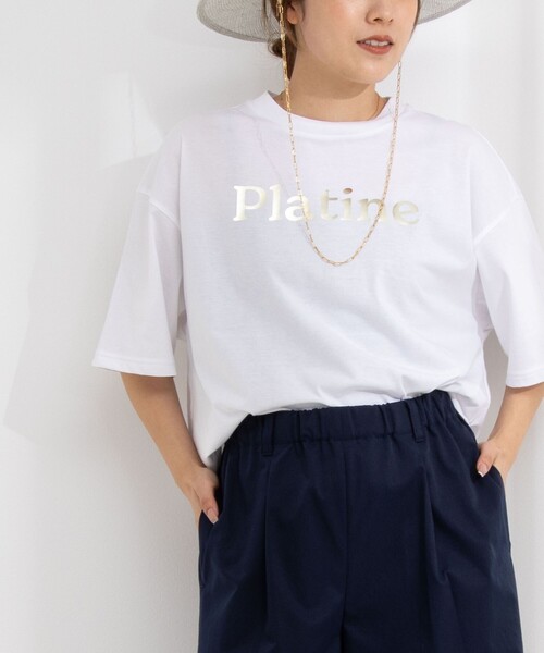 「NOLLEY'S」 半袖Tシャツ FREE ホワイト レディース_画像7