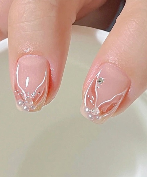 ネイルチップ ネイルシール 簡単にネイルチップ ハンドネイルチップ