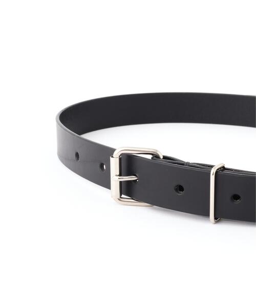 MHL.（エムエイチエル） ベルト ROLLER BUCKLE LEATHER BELT メンズ