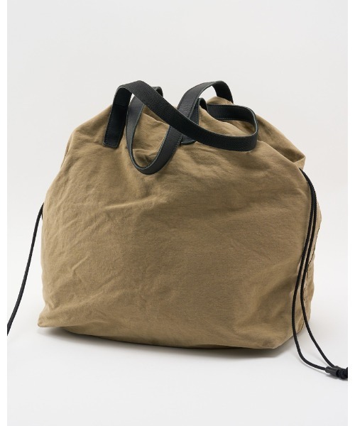 トートバッグ vintage drawstring tote bag メンズの画像
