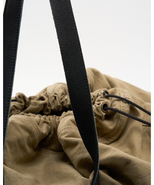トートバッグ vintage drawstring tote bag メンズの画像
