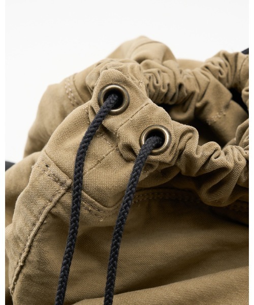 トートバッグ vintage drawstring tote bag メンズの画像