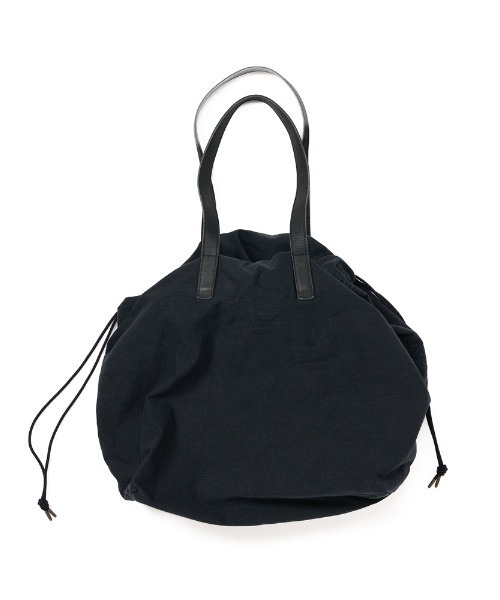 wjk レザー 大容量 軽量 トートバッグ 黒 ブラック wjk トートバッグ vintage drawstring tote bag メンズ : ZOZOTOWN