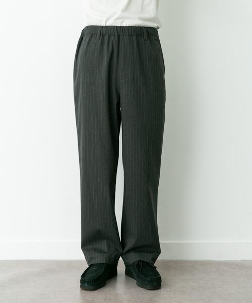 URBAN RESEARCH Sonny Label パンツ ピンストライプイージーパンツ
