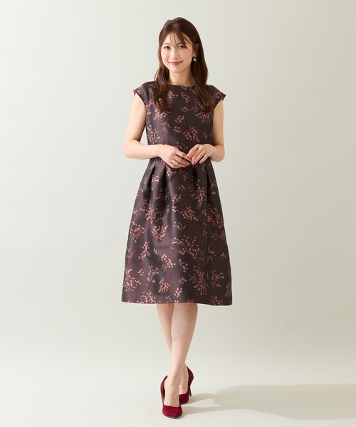 ローズティアラ（Rose Tiara）/スズランジャカードワンピース Rose Tiara（ローズティアラ） ワンピース スズランジャカード