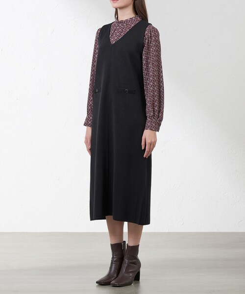 AMACA（アマカ） ジャンパースカート ミラノリブジャンドレ : ZOZOTOWN