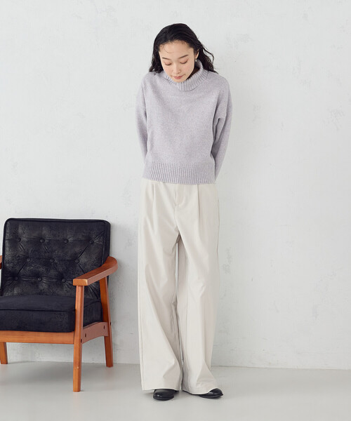 COMME CA ISM（コムサイズム） ニット セーター 「ウォッシャブル