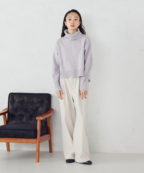 COMME CA ISM（コムサイズム） ニット セーター 「ウォッシャブル