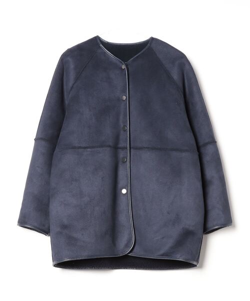 BEAUTY＆YOUTH UNITED ARROWS ノーカラーコート - ブラウン レディース